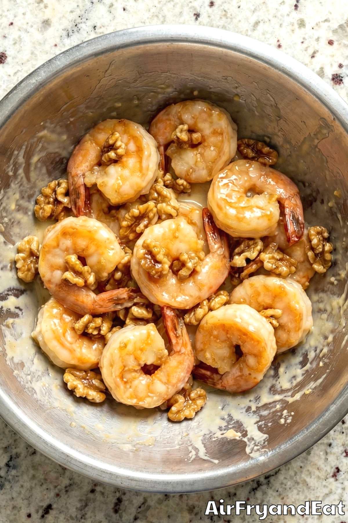 Air Fryer Honey Walnut Shrimp Step 5