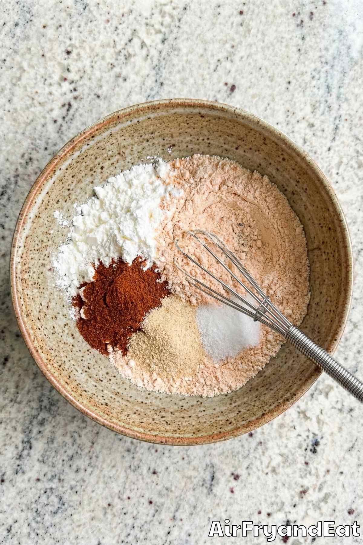 Air Fryer Hot Honey Chicken Bites Step 2