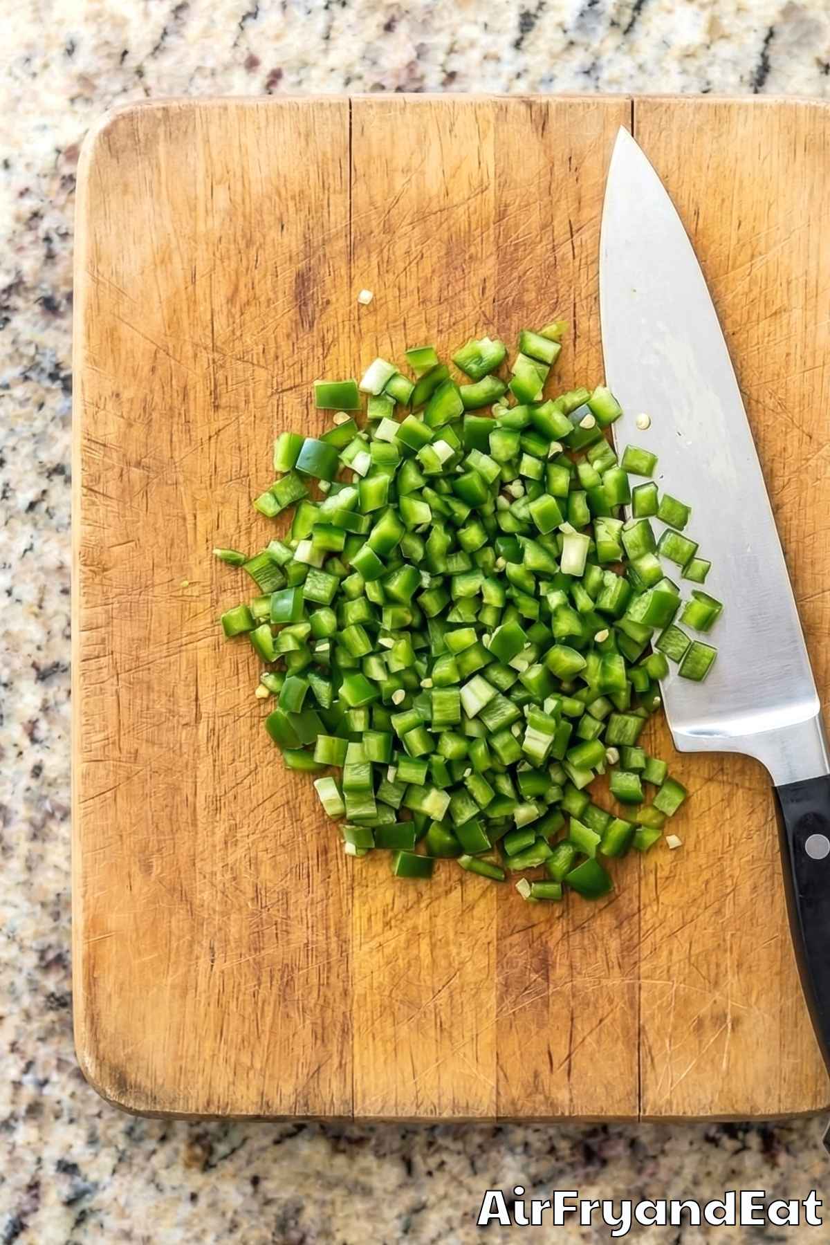 Air Fryer Jalapeno Cheddar Cornbread Muffins Step 1