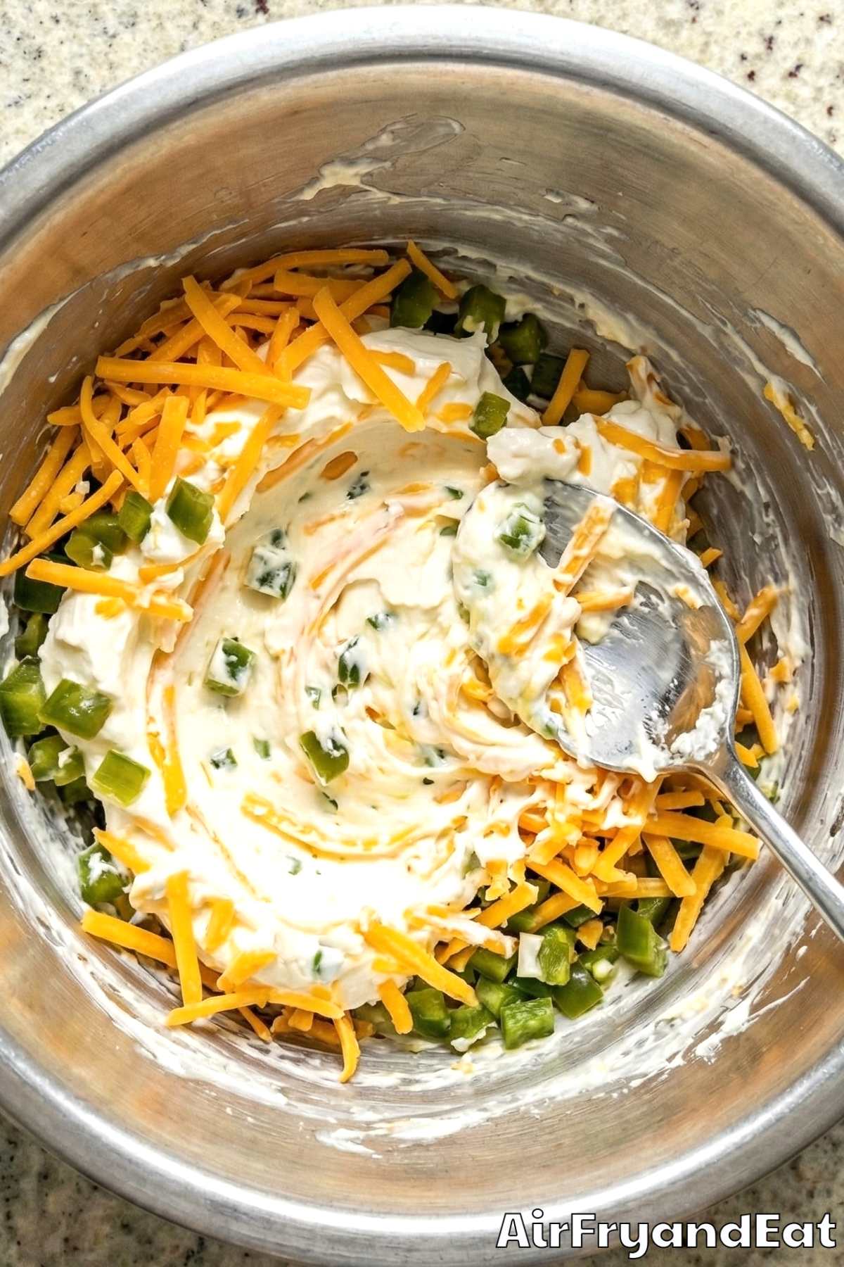 Air Fryer Jalapeno Popper Stuffed Chicken Breasts Step 2