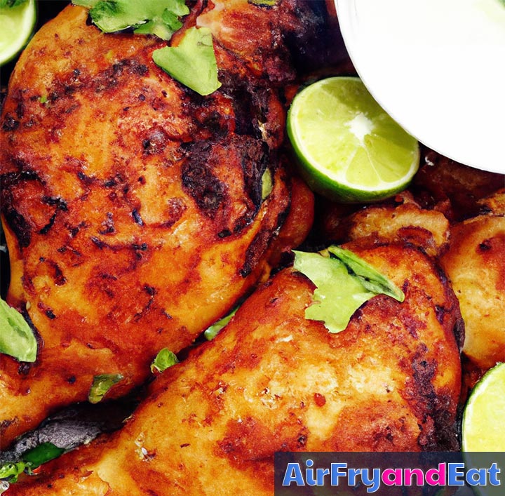 Air Fryer Jerk Chicken Easy Recipe AirFryAndEat