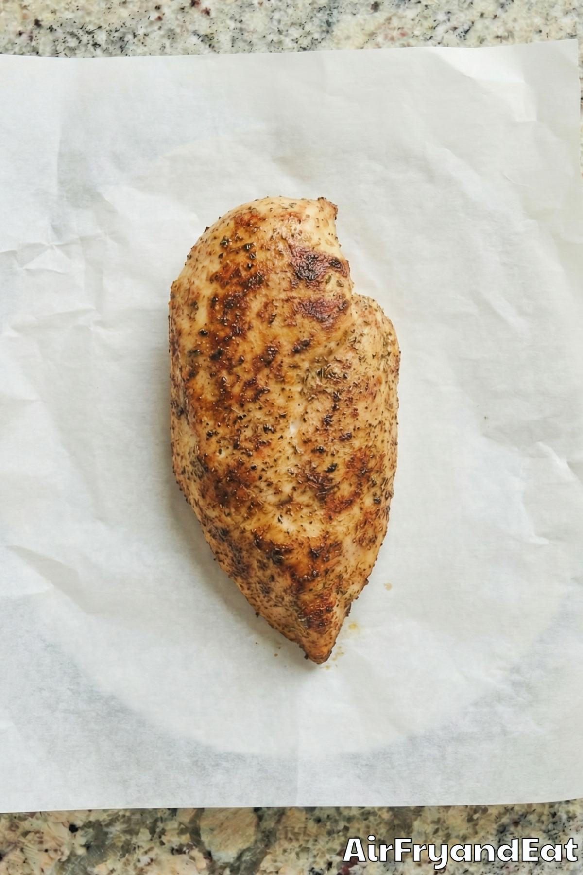 Simple air fryer juicy chicken breast