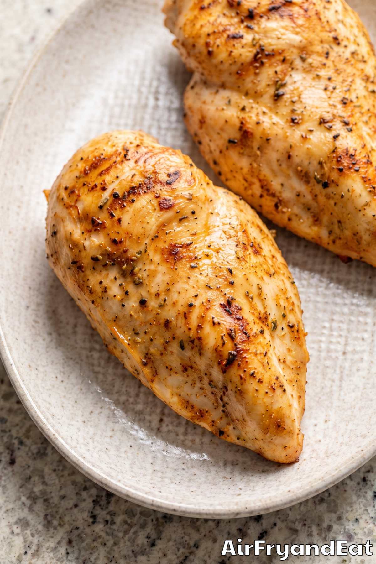 Air fryer chicken breast dinner