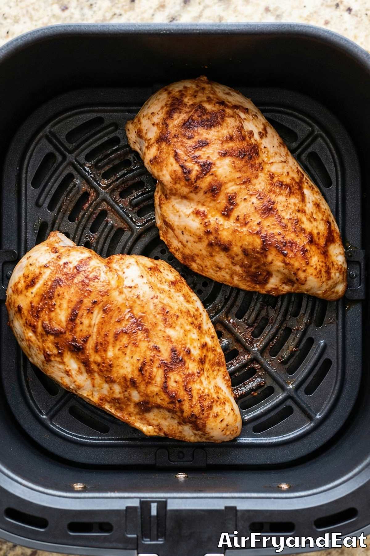 Air Fryer Juicy Chicken Breast Step 4