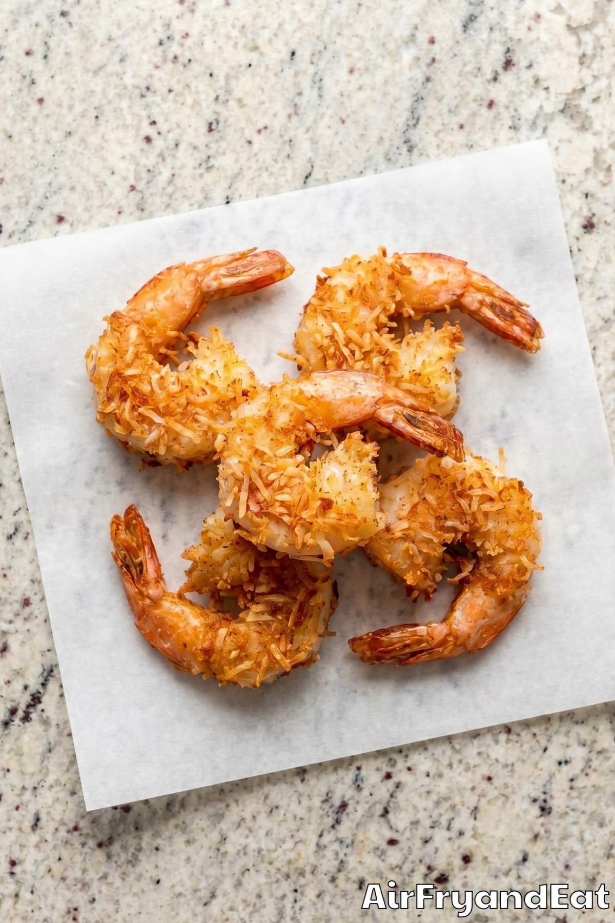 Perfect air fryer keto coconut shrimp