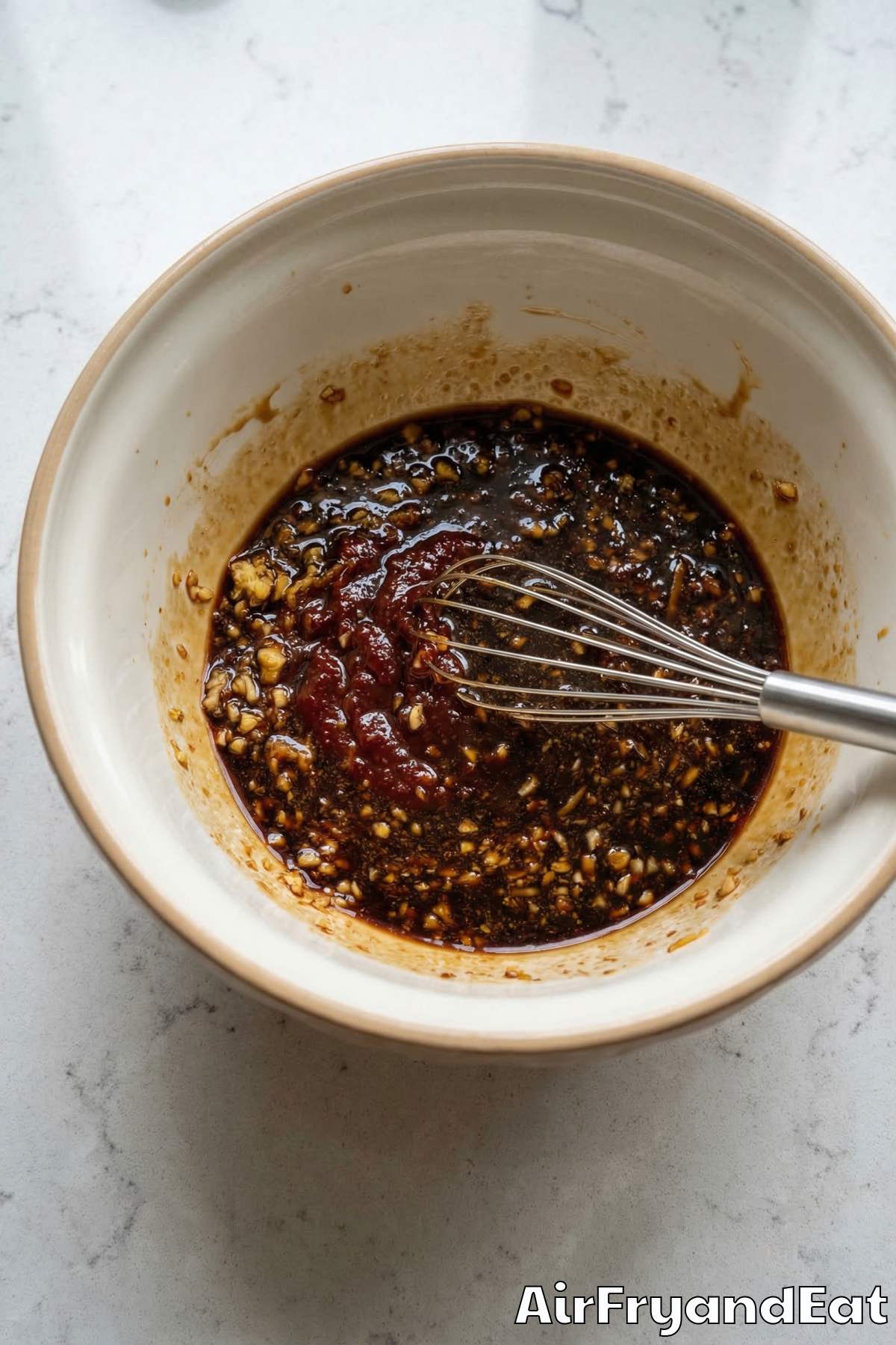 Air Fryer Korean BBQ Beef Bowls Step 1