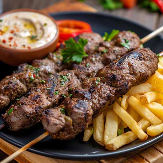 Air Fryer Lamb Kebab Easy & Delicious Recipe AirFryAndEat