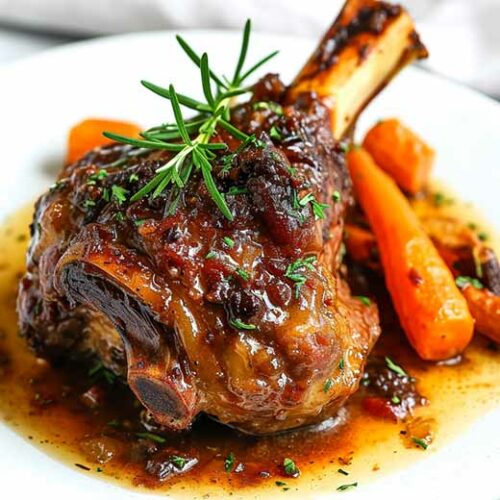 Air Fryer Lamb Shanks Super Tender & Easy AirFryAndEat