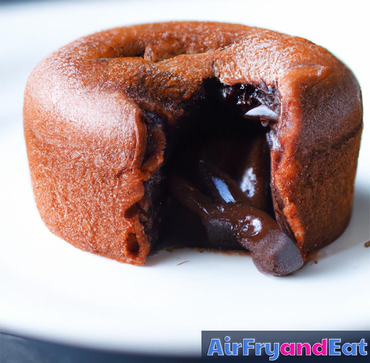 air fryer lava cake 