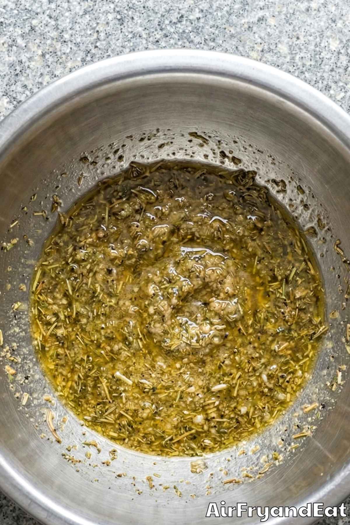 Air Fryer Lemon Herb Roasted Chicken Thighs Step 2