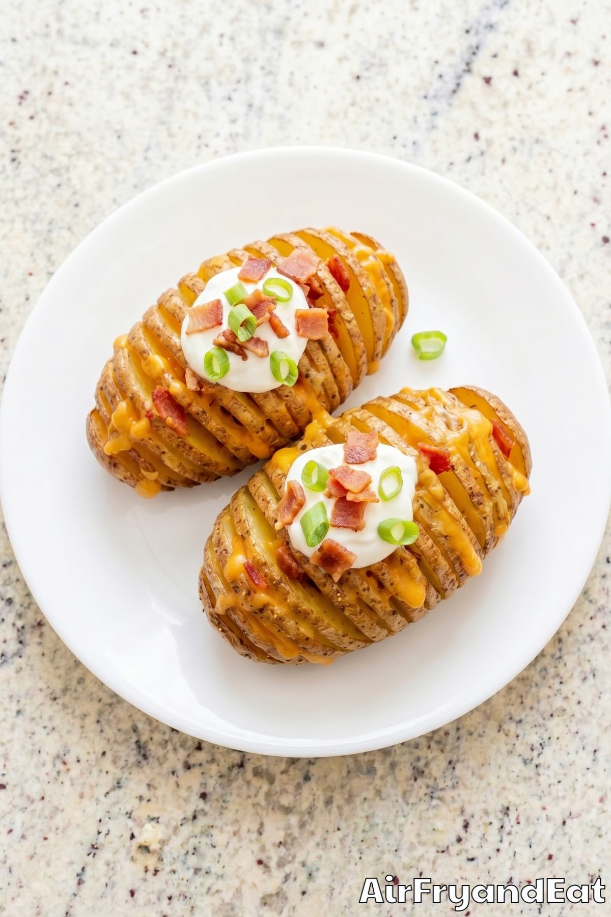 hearty loaded hasselback potatoes recipe