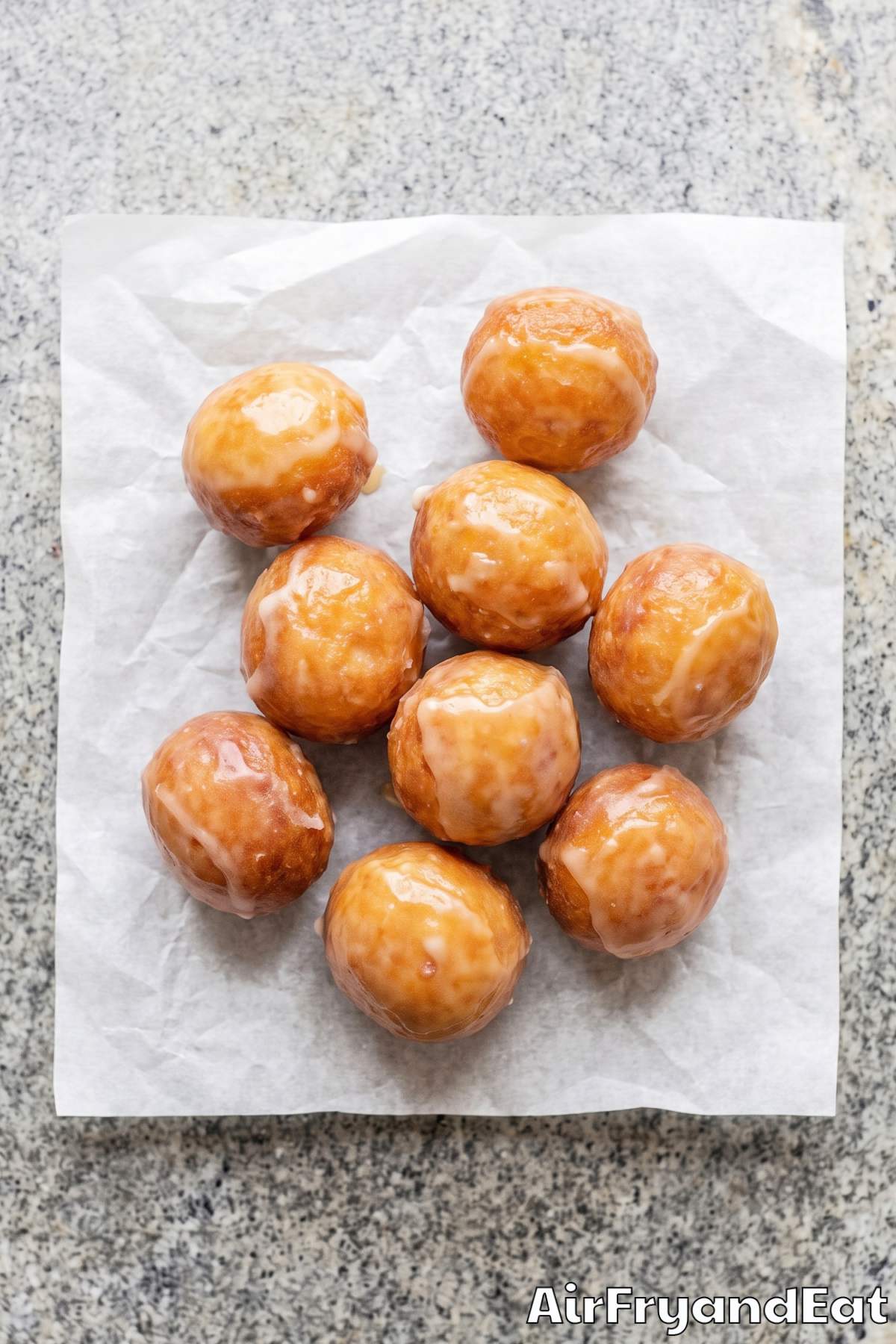 Easy air fryer donut holes