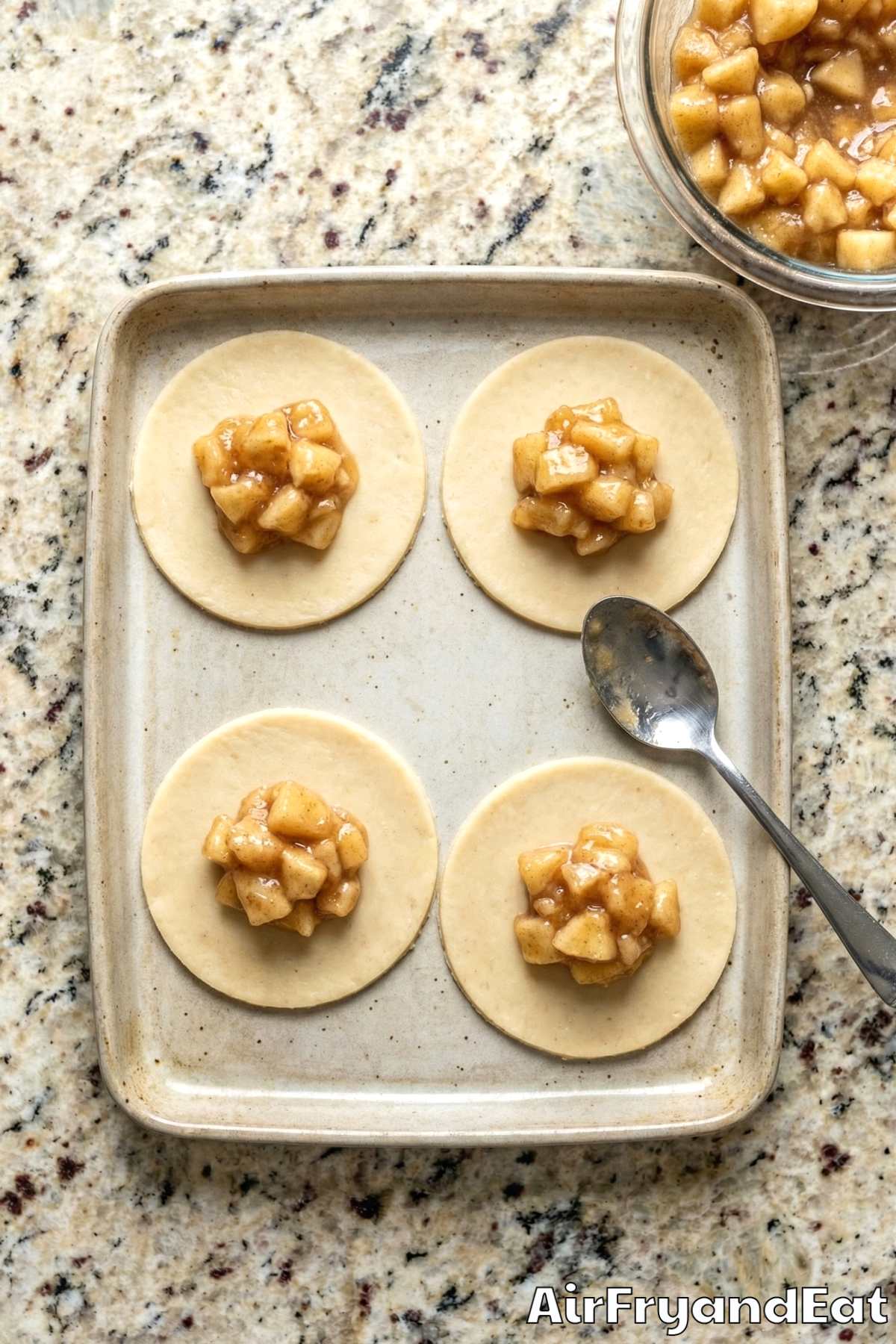 Air Fryer Mini Apple Pies Step 2