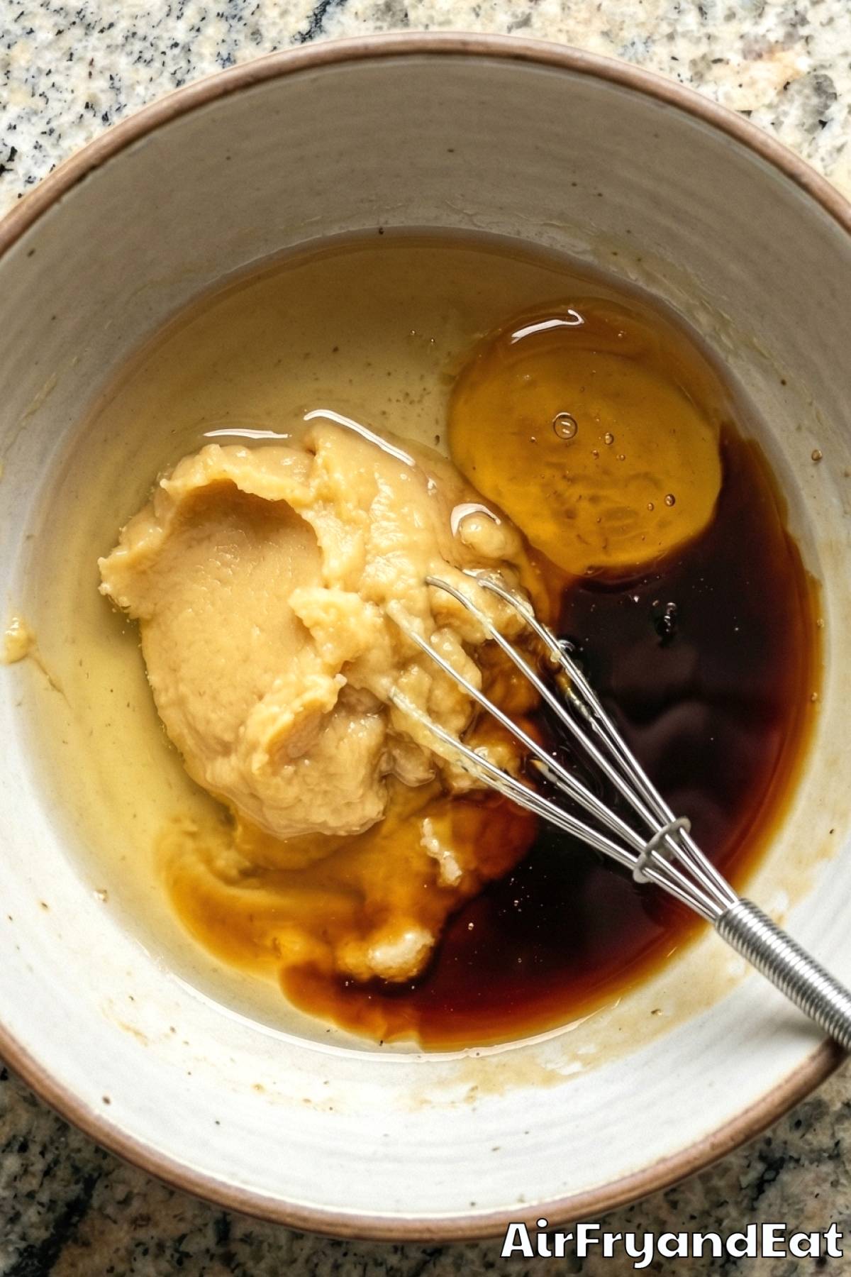 Air Fryer Miso Glazed Eggplant Step 3