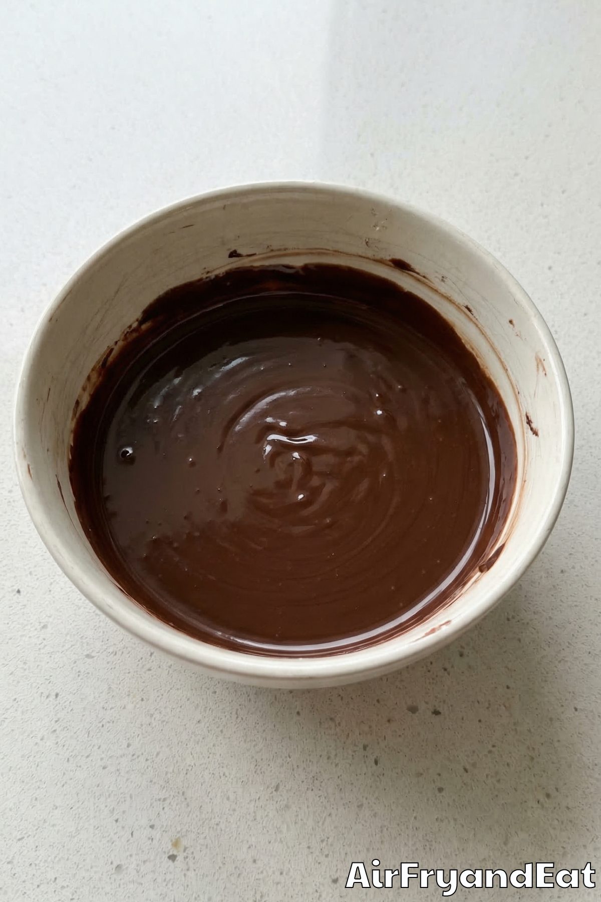 Air Fryer Molten Chocolate Lava Cakes Step 1