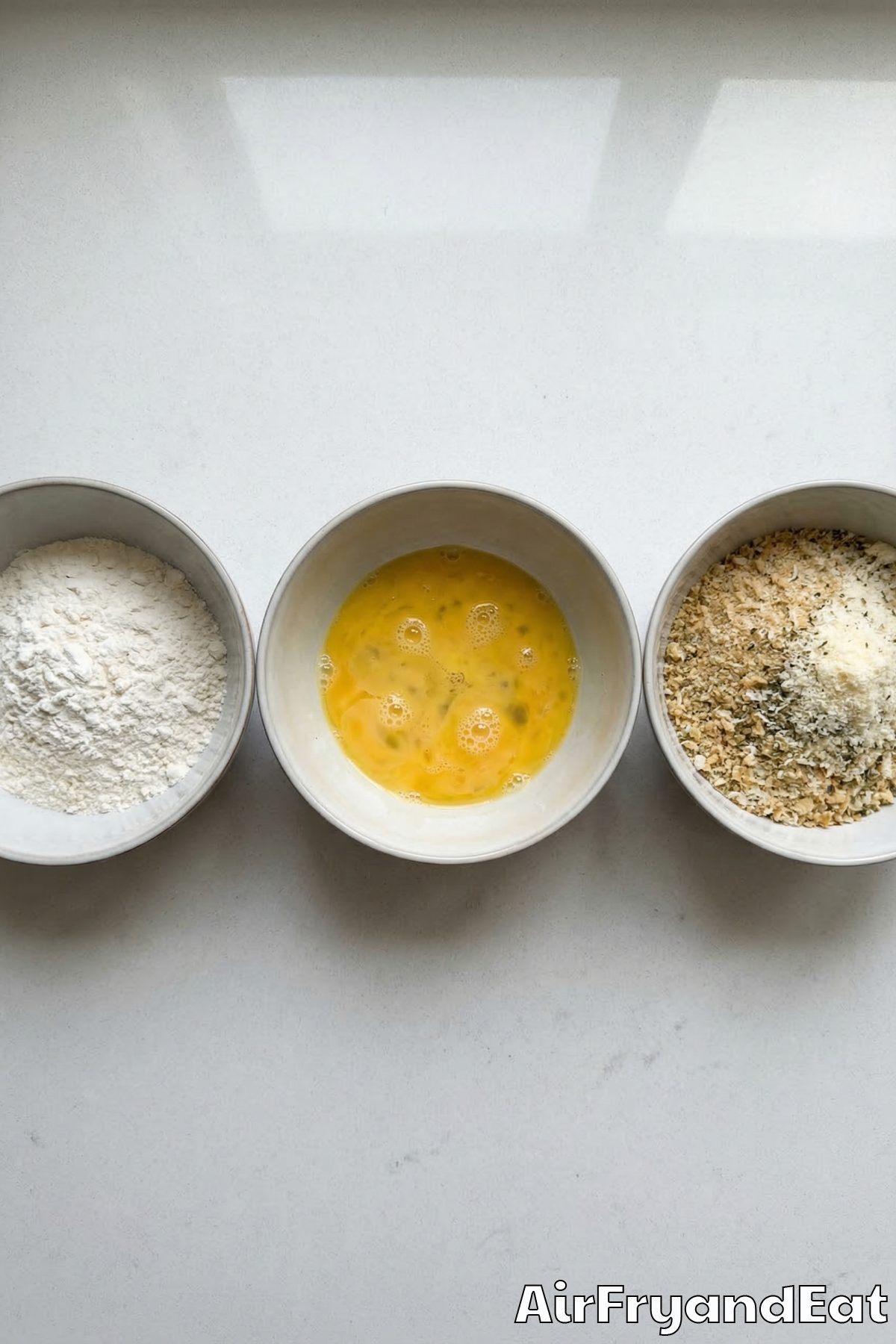 Air Fryer Mozzarella Sticks Step 2