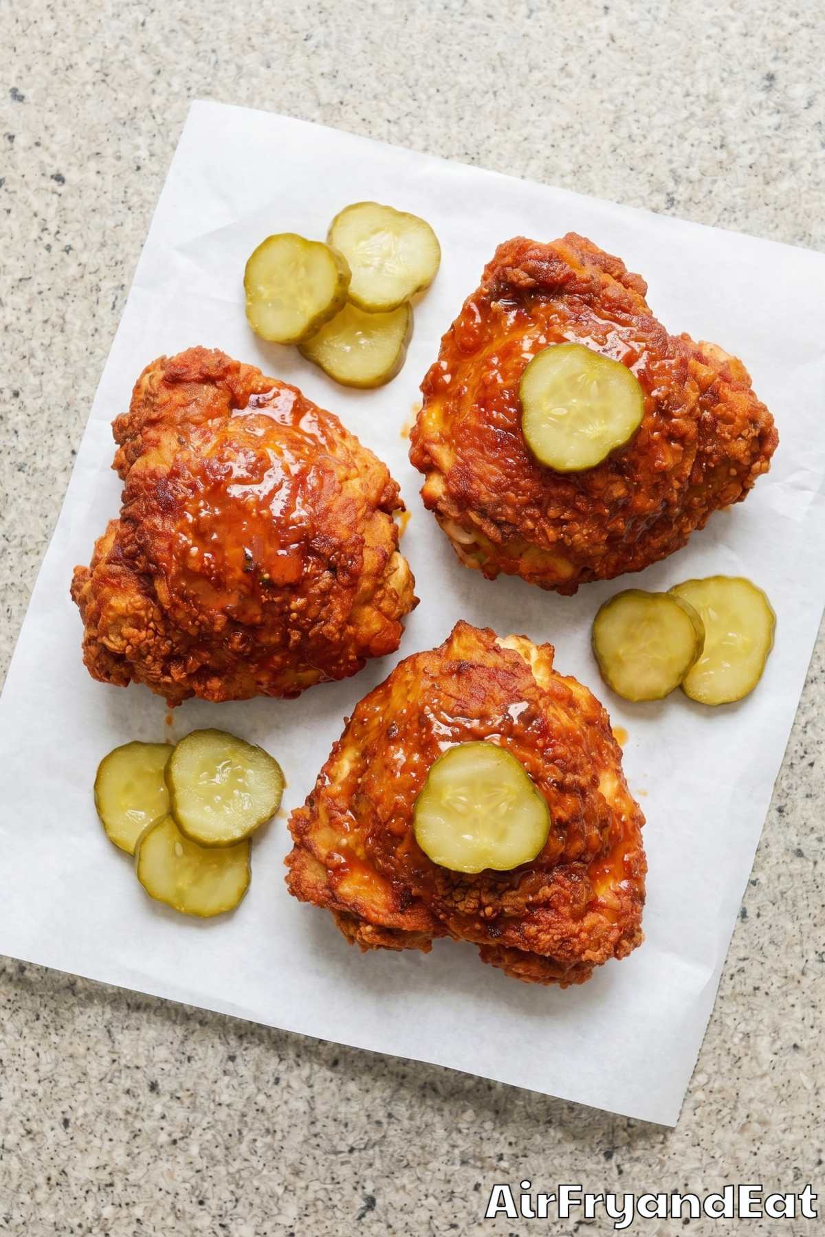 tender nashville hot chicken thighs