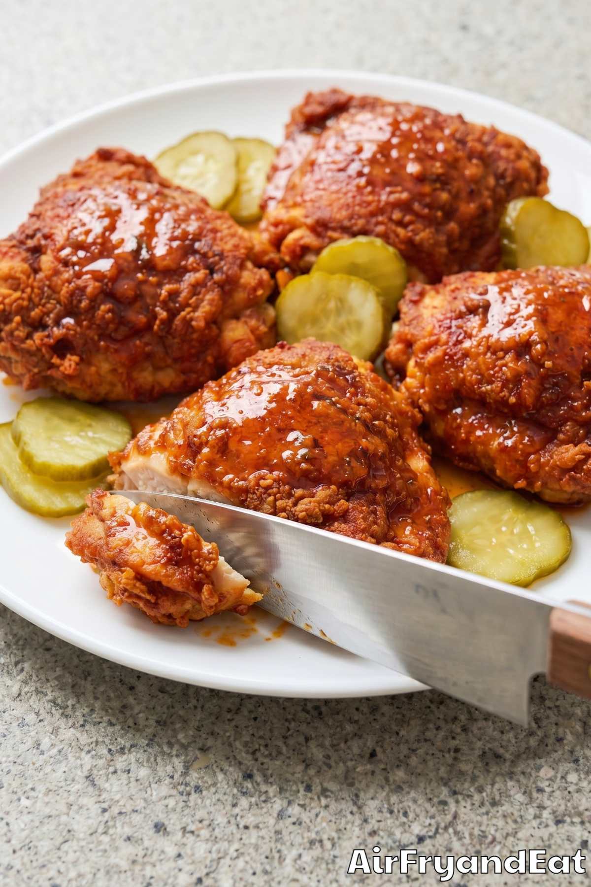 flavorful air fryer nashville chicken