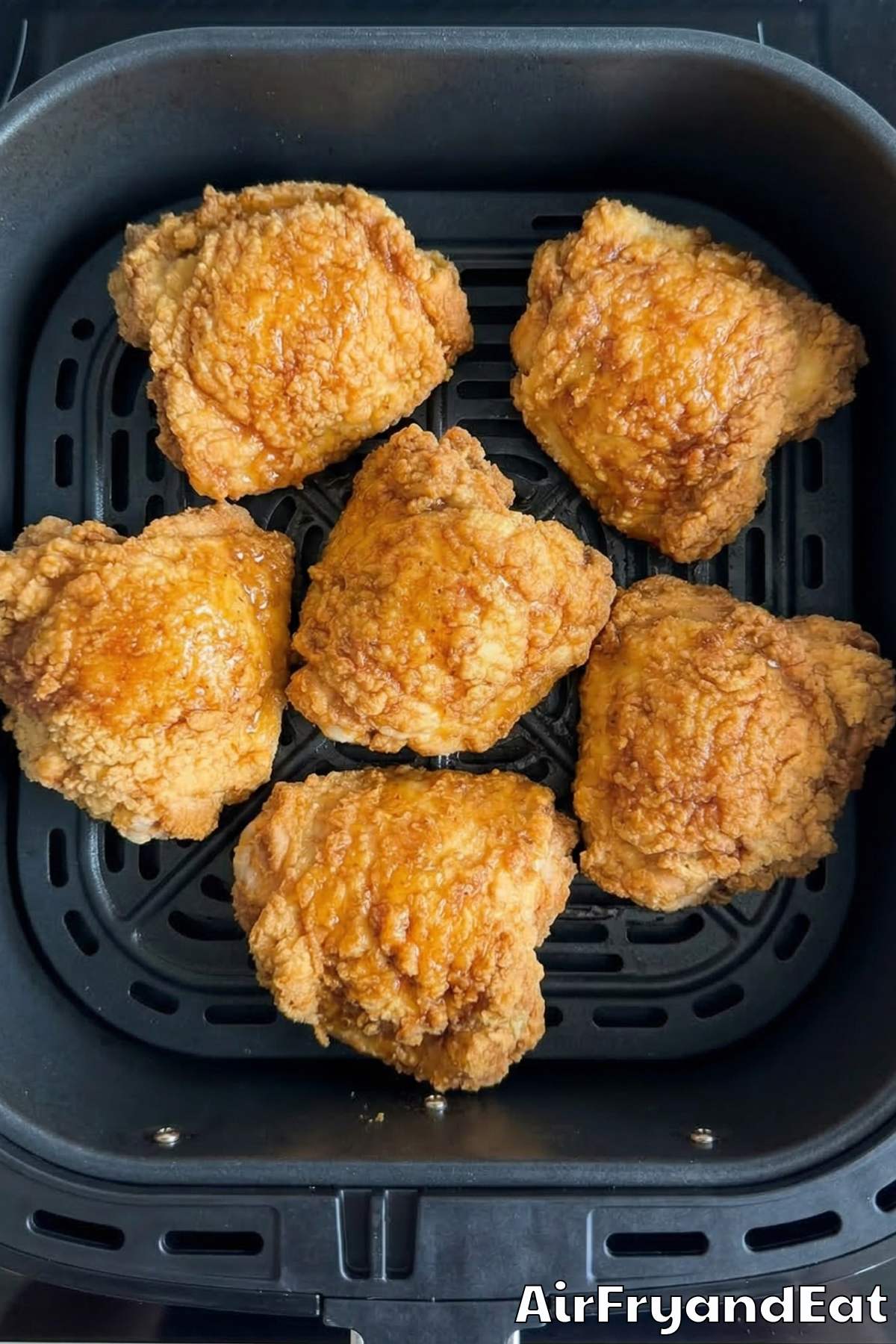 Air Fryer Nashville Hot Chicken Thighs Step 3