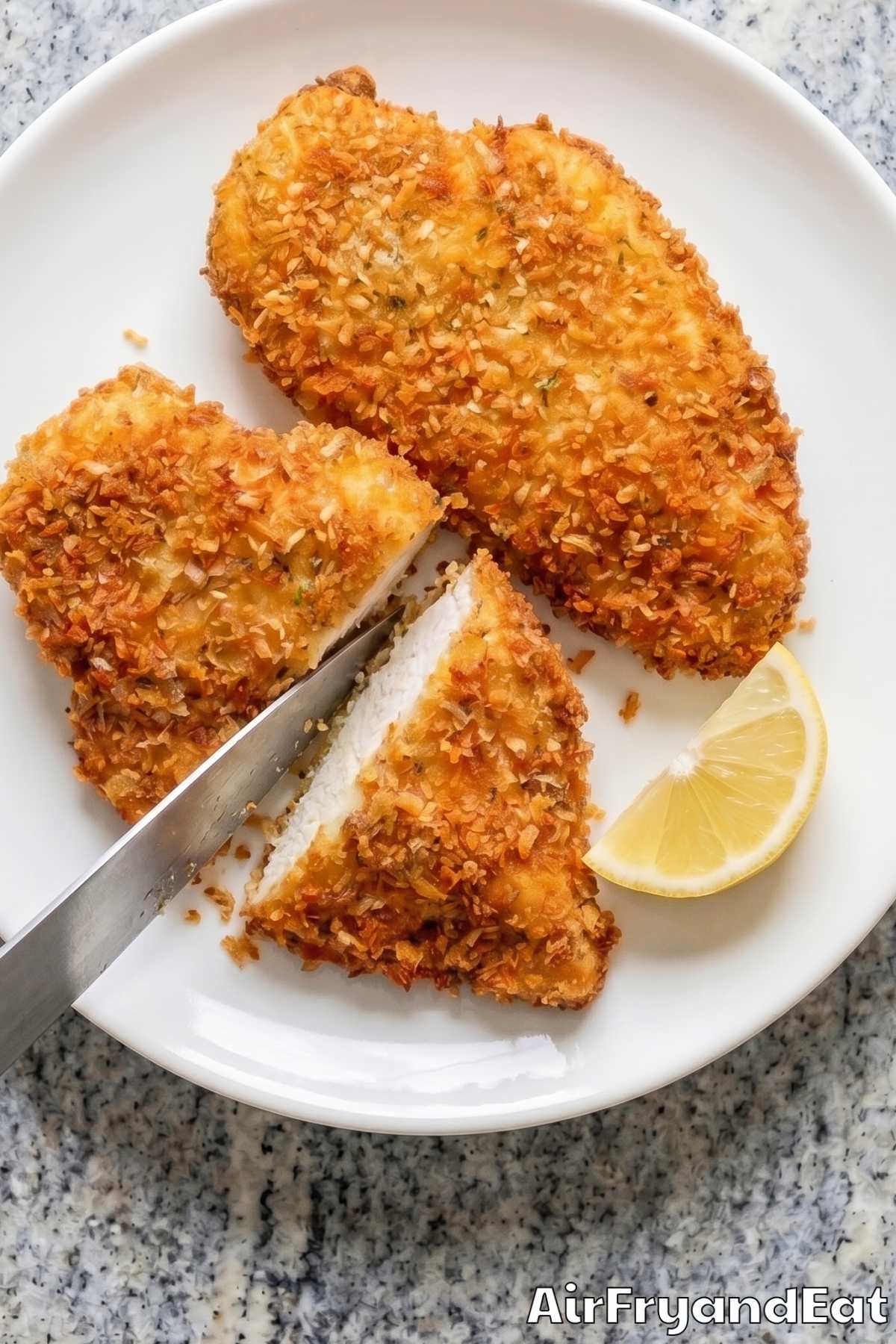 Savory air fryer panko chicken tenders