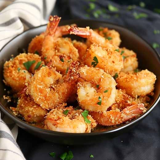 Air Fryer Panko Shrimp