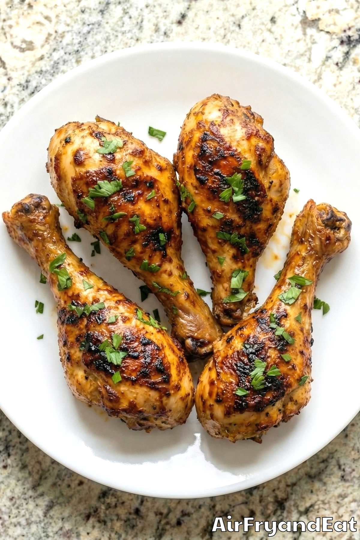 Tender air fryer peri peri chicken drumsticks