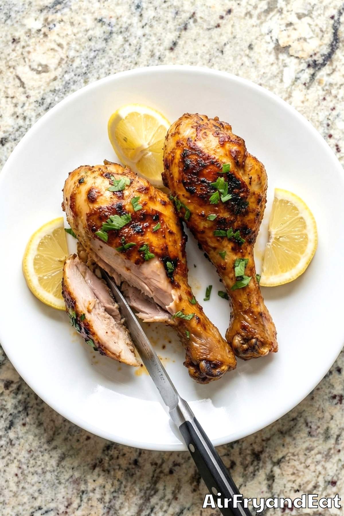 Savory air fryer peri peri chicken drumsticks