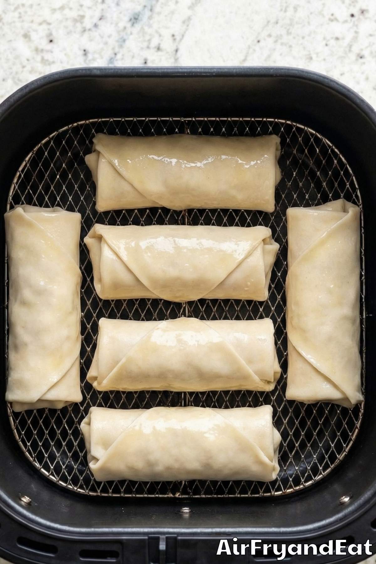 Air Fryer Philly Cheesesteak Egg Rolls Step 5