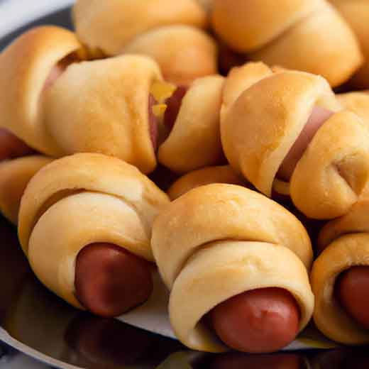 Air Fryer Pigs In A Blanket The Tastiest Recipe AirFryAndEat