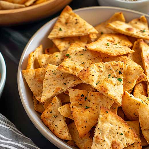 Air Fryer Pita Chips The BEST Version AirFryAndEat