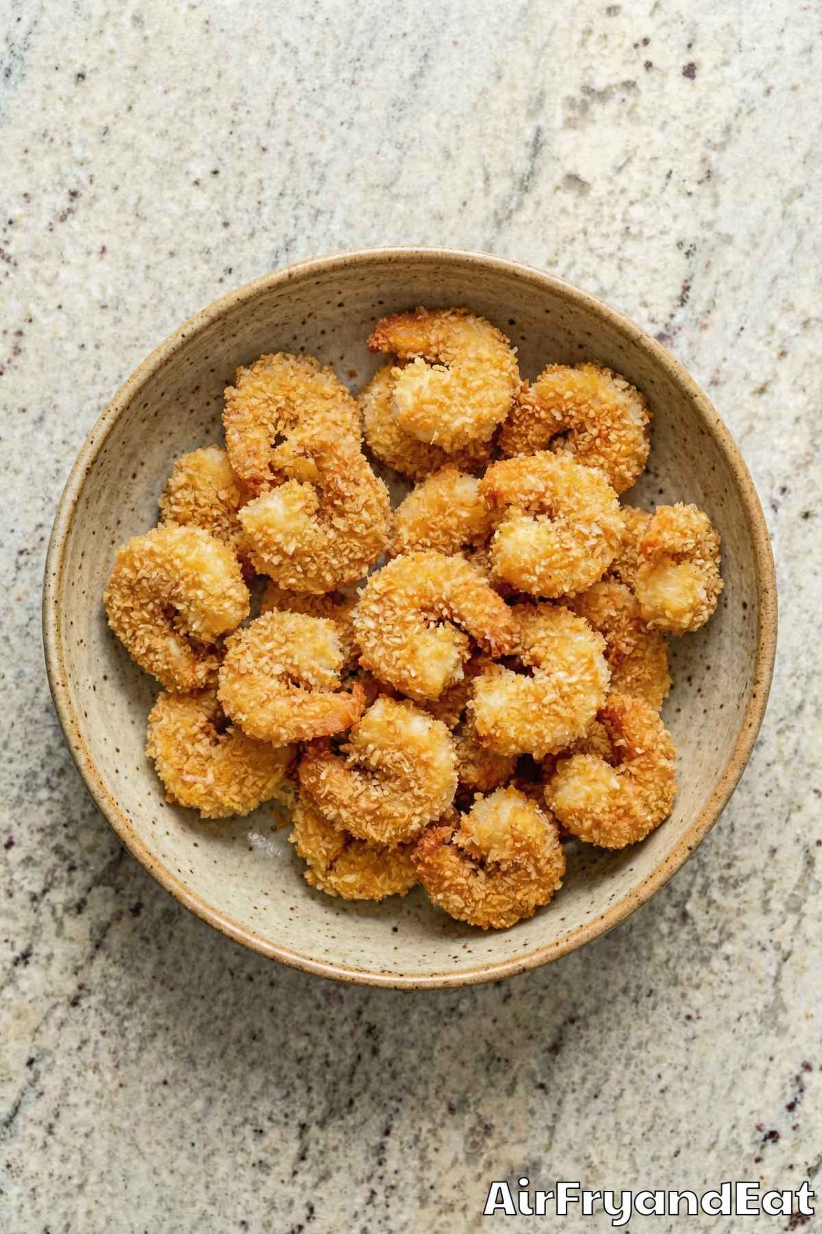 Irresistible air fryer popcorn shrimp basket