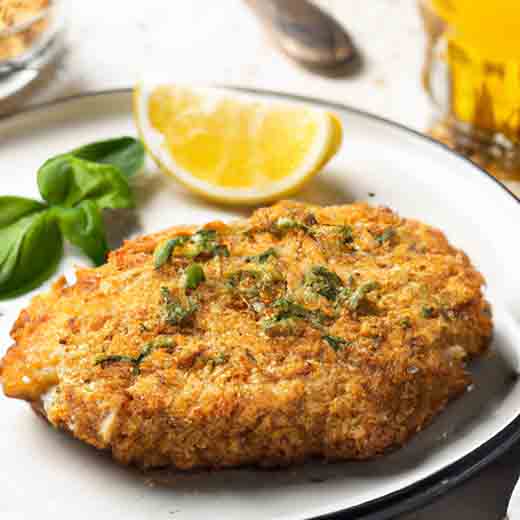 Air Fryer Pork Schnitzel The BEST Version AirFryAndEat
