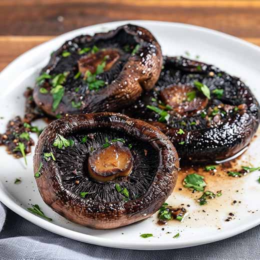 Air Fryer Portobello Mushrooms The BEST Recipe AirFryAndEat