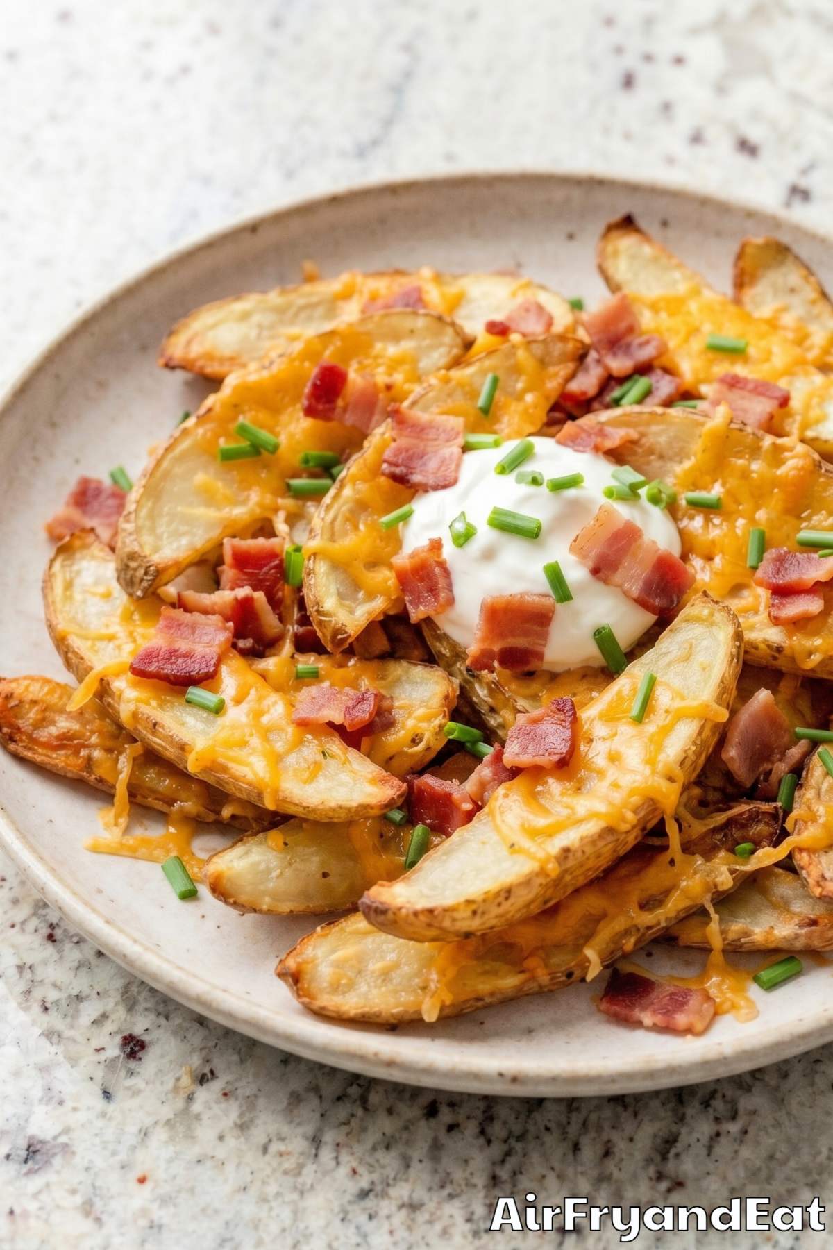 Easy air fryer potato peels recipe