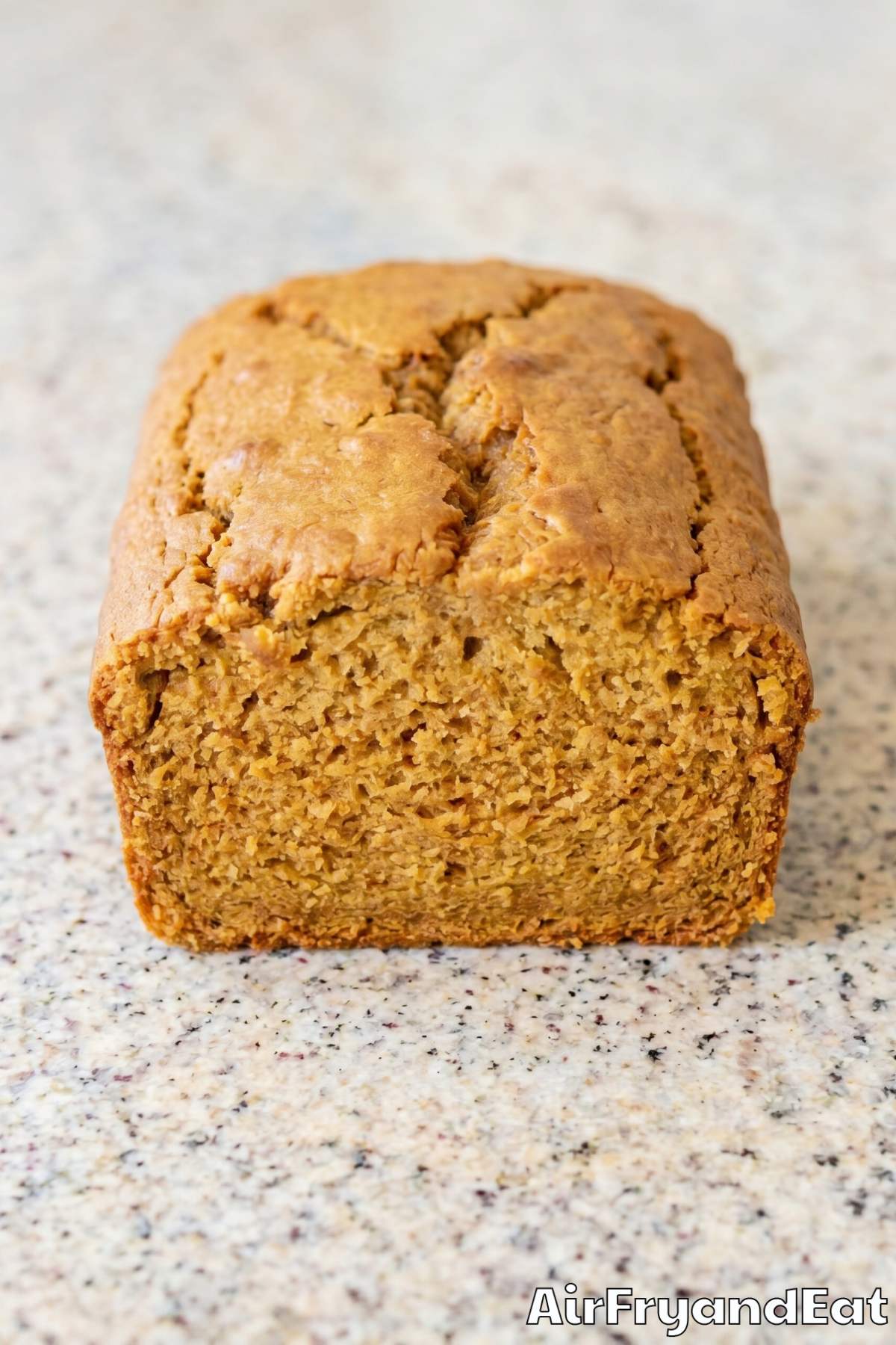 Spiced air fryer pumpkin bread slices