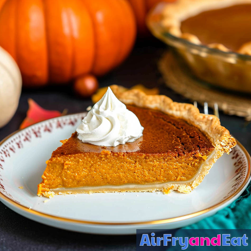 air fryer pumpkin dessert 