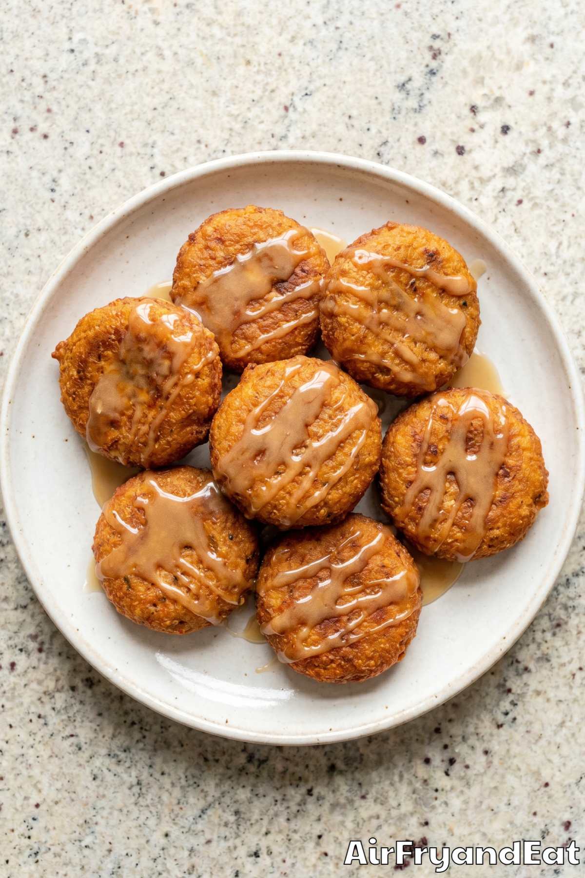 homemade pumpkin fritters in air fryer