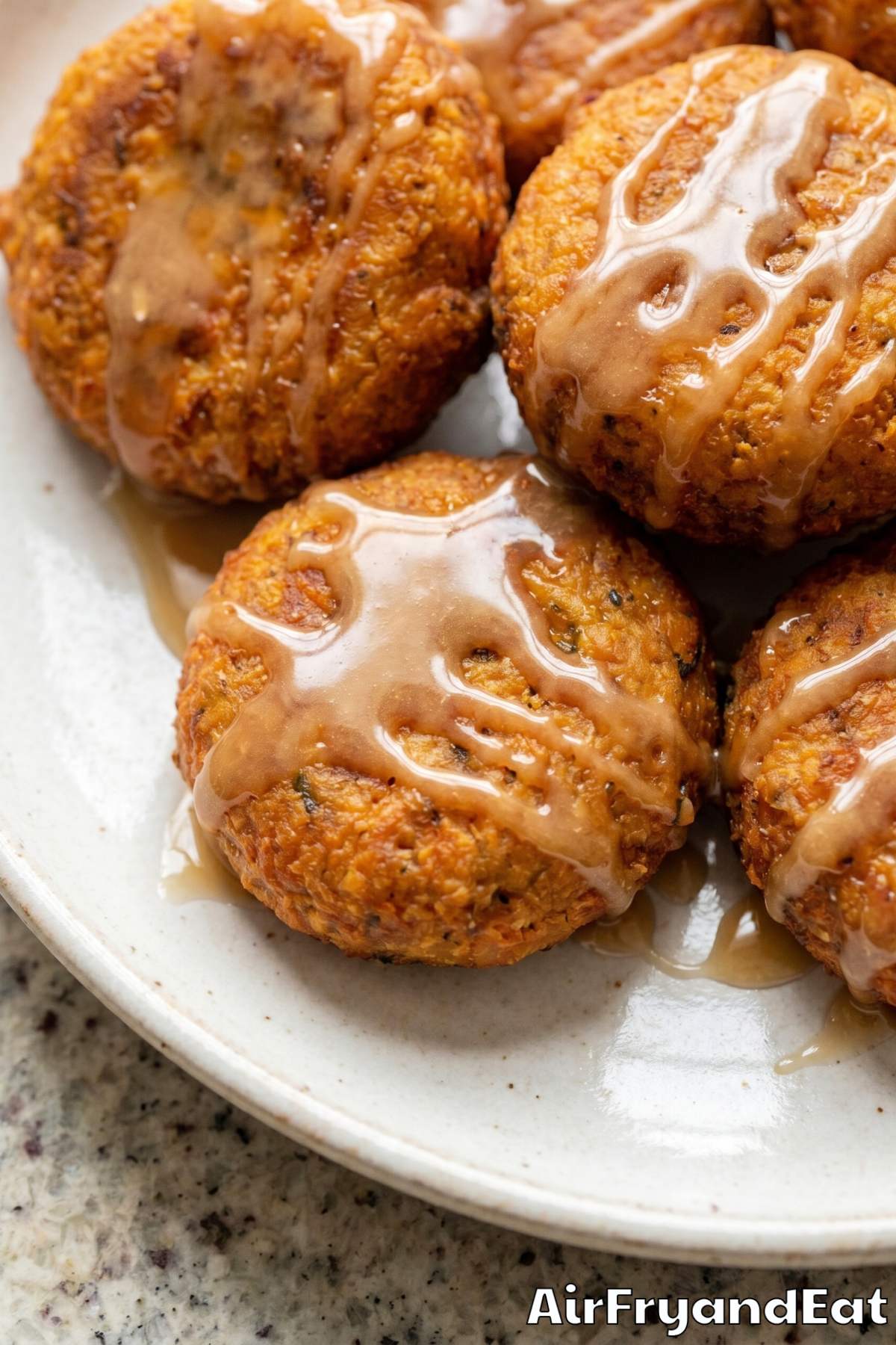 crispy air fryer pumpkin fritters