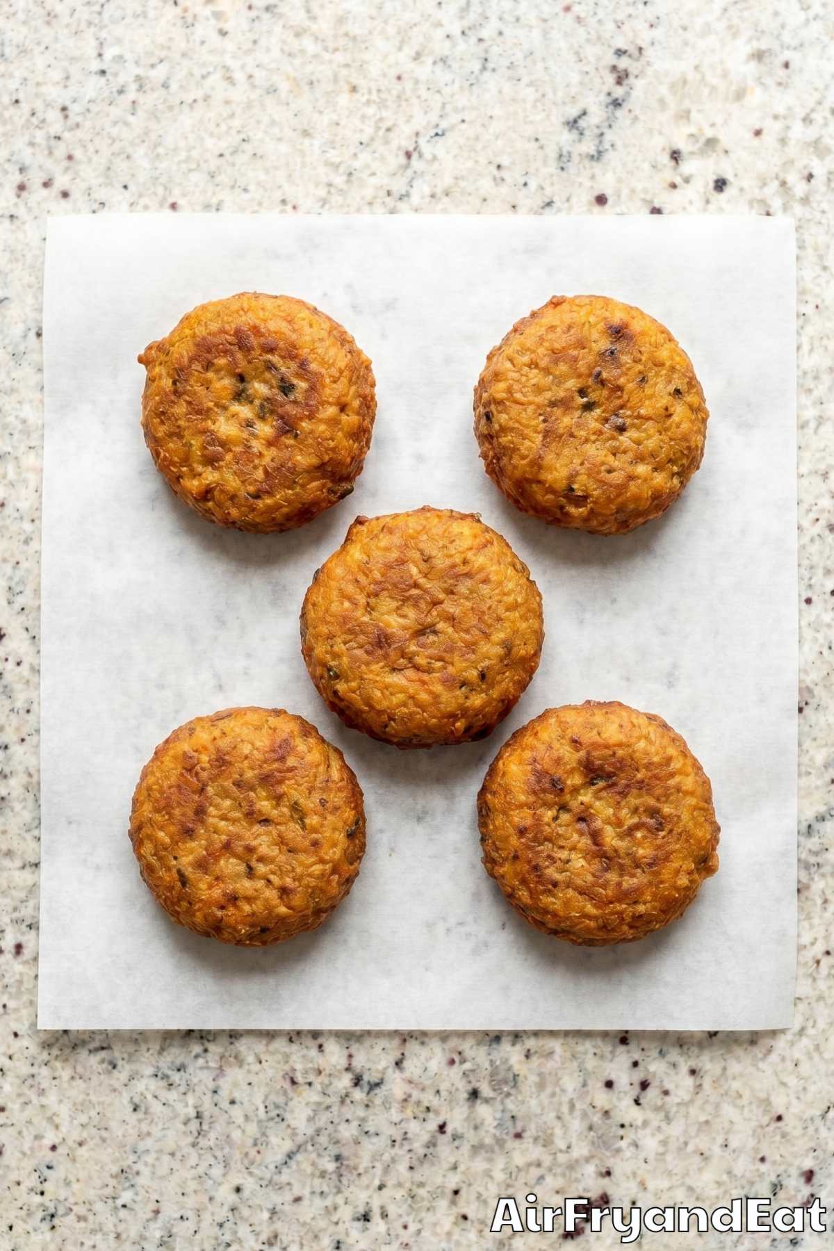 warm crispy pumpkin fritters