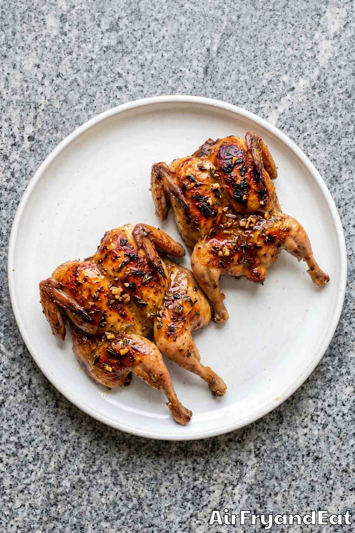 easy air fryer quail recipe result