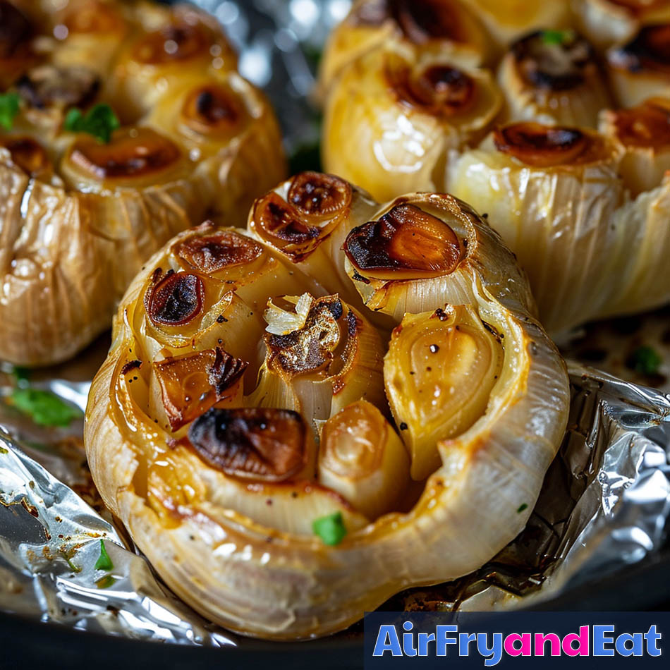 air fryer roasted garlic 