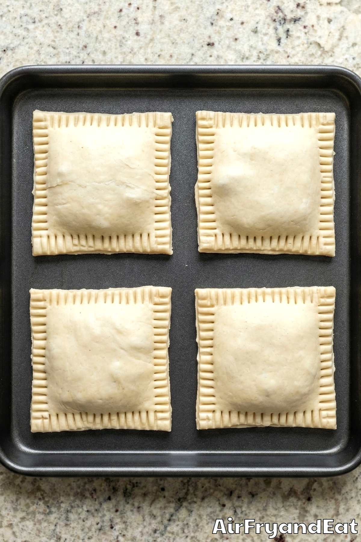 Air Fryer S'mores Pastry Pockets Step 3