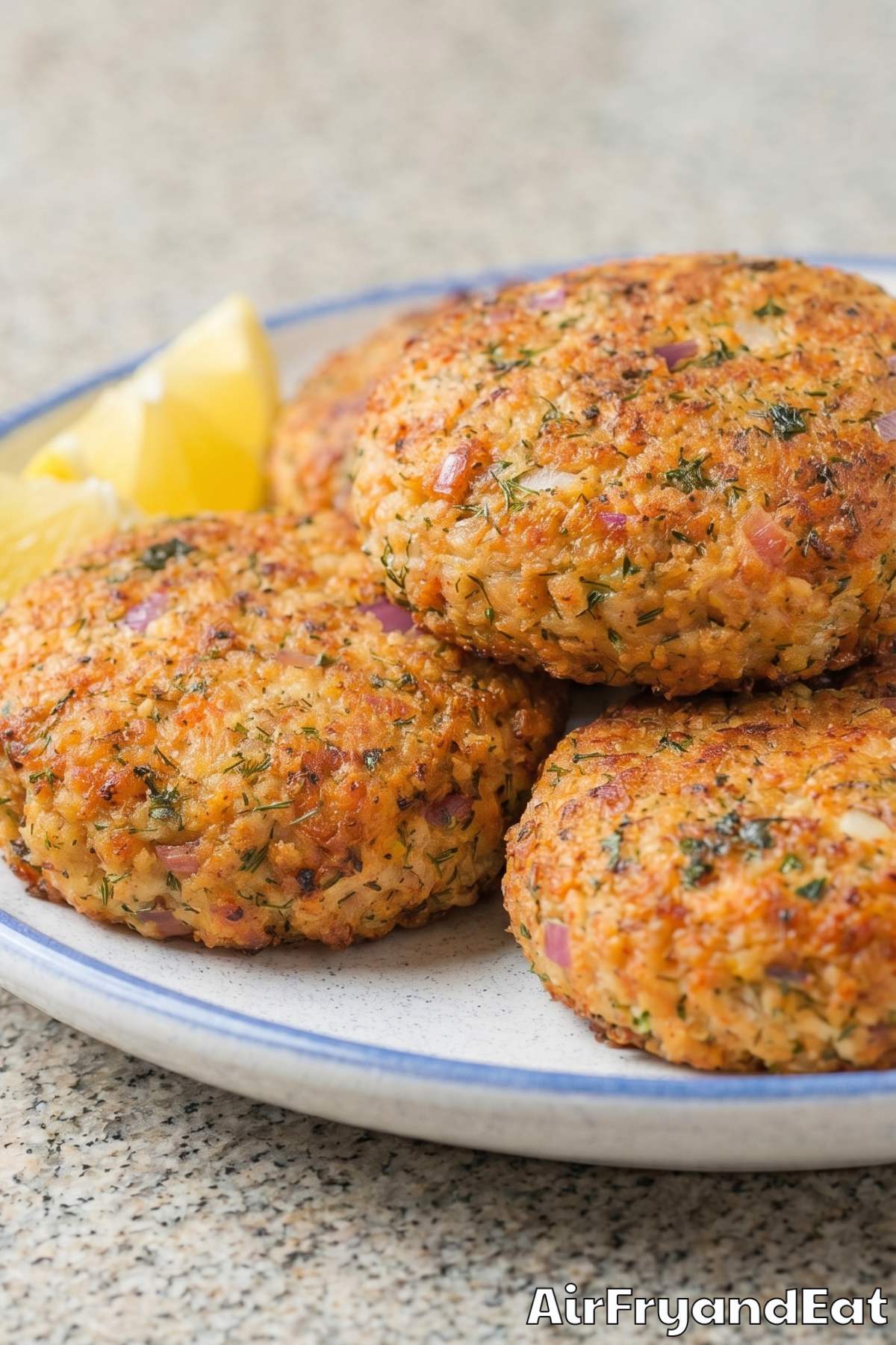 Wholesome air fryer salmon patties recipe
