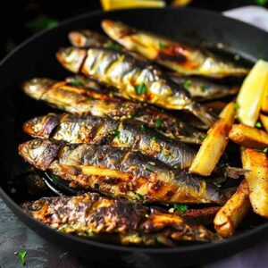 air fryer sardines