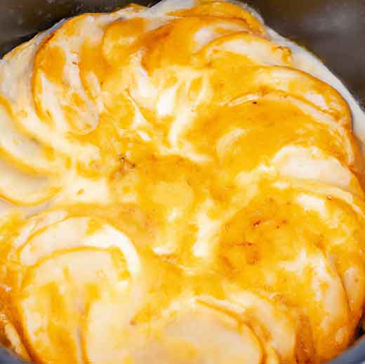 Air Fryer Scalloped Potatoes