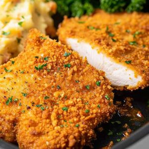 air fryer shake and bake pork chops