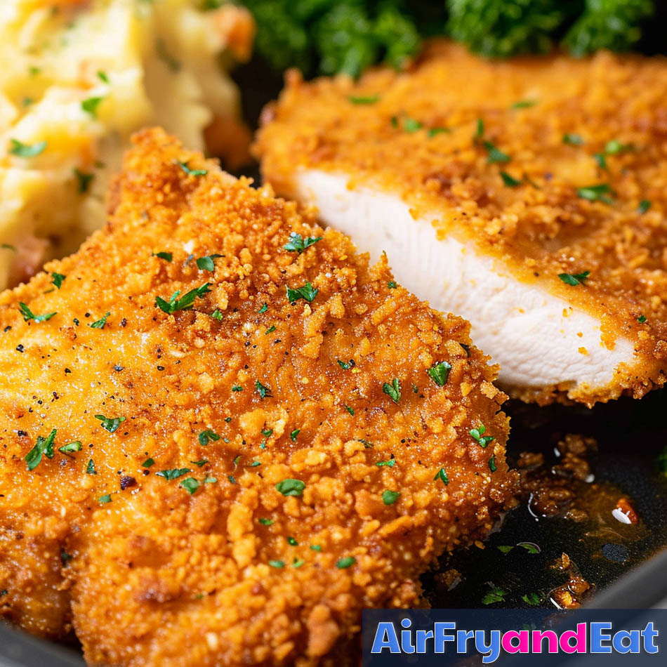 air fryer shake n bake pork chops 