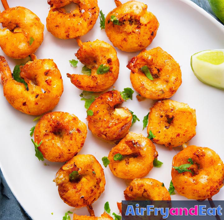 Air Fryer Shrimp Skewers So Tasty & Easy AirFryAndEat