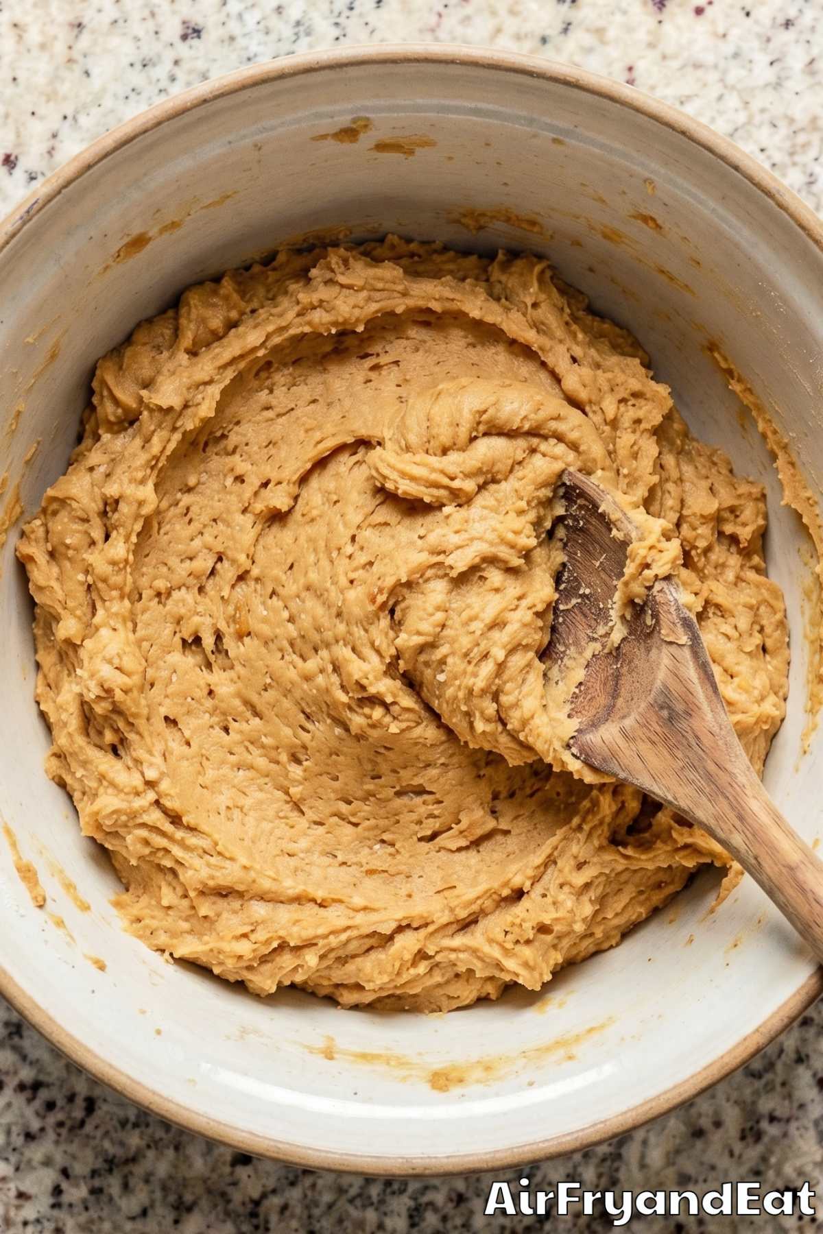 Air Fryer Soft Peanut Butter Cookies Step 3