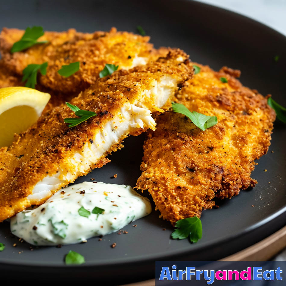 Air Fryer Southern Fried Catfish - The BEST Recipe